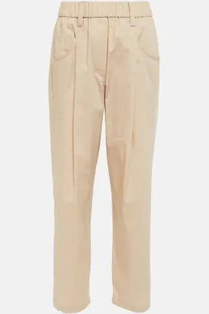 Brunello Cucinelli Tapered cotton pants