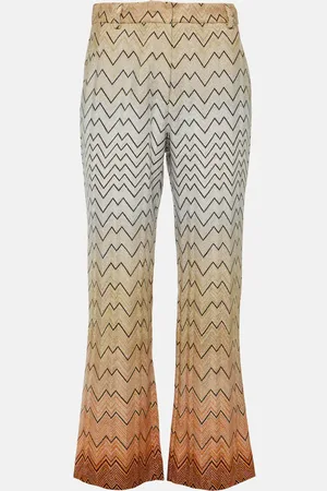 Missoni Zig Zag jersey flared pants