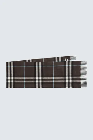 Burberry Check cashmere scarf