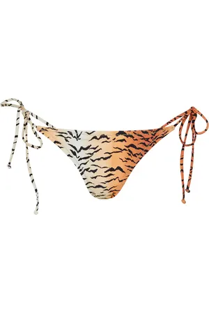 Reina Olga Miami tiger-print bikini bottoms