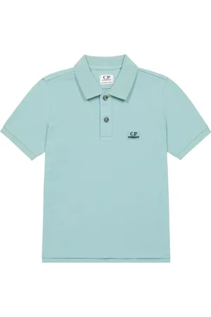 C.P. Company Logo cotton polo
