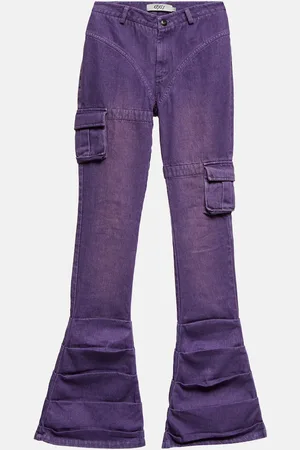 Didu Gathered flared jeans
