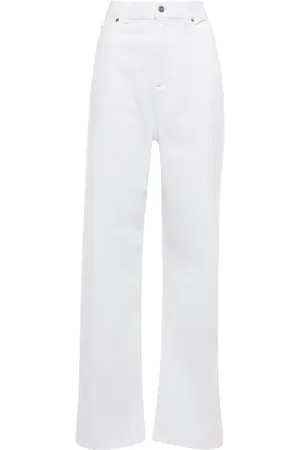 VALENTINO High-rise wide-leg jeans