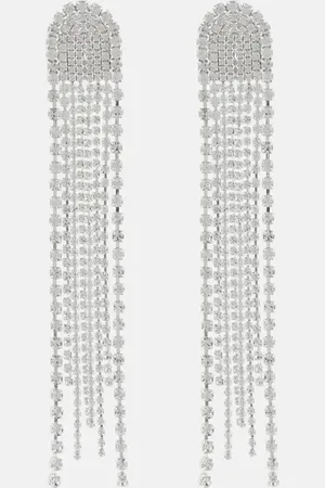 MAGDA BUTRYM Crystal-embellished drop earrings