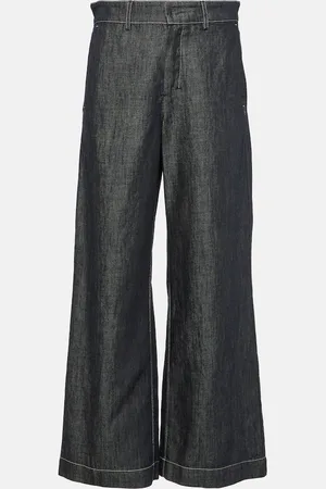 Max Mara Amerigo mid-rise wide-leg jeans