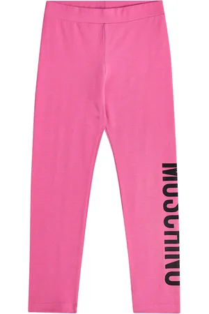 Moschino Logo cotton-blend jersey leggings