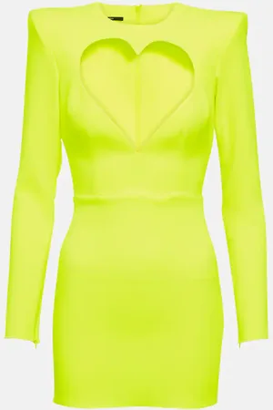 ALEX PERRY Heart cutout minidress