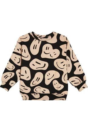 Molo Monti Smile cotton sweatshirt