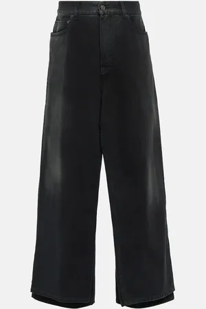 Balenciaga Mid-rise wed-leg jeans
