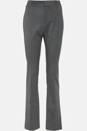 NILI LOTAN Evan wool-blend slim pants