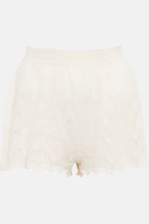 Loro Piana Cashmere and silk shorts