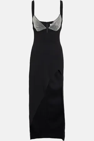 GIUSEPPE DI MORABITO Crystal-embellished maxi dress