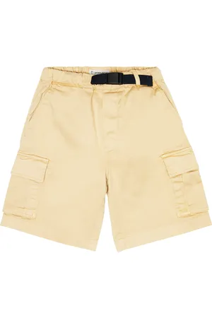 Woolrich Belted cargo cotton shorts