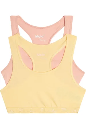 Molo Jade set of 2 cotton-blend sports bras