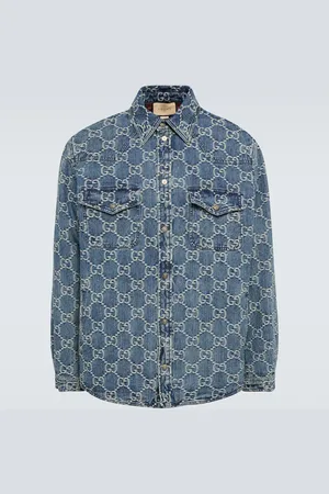 Gucci GG jacquard denim jacket