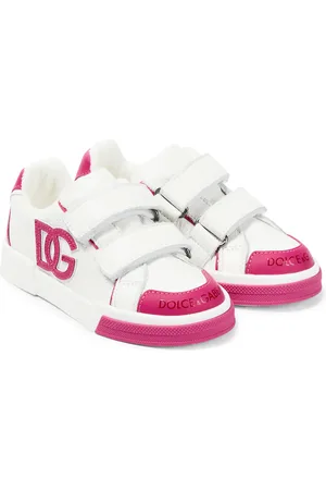 Dolce & Gabbana Logo leather low-top sneakers