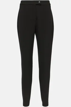 Salvatore Ferragamo Wool-blend gabradine slim pants