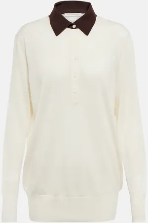 EMILIA WICKSTEAD Hal wool-blend polo sweater