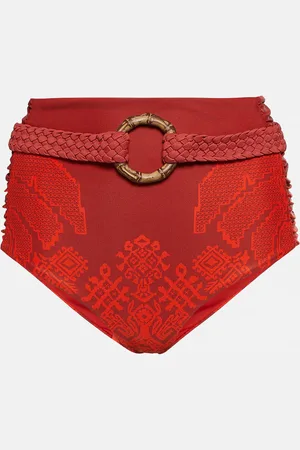 JOHANNA ORTIZ Printed reversible bikini bottoms