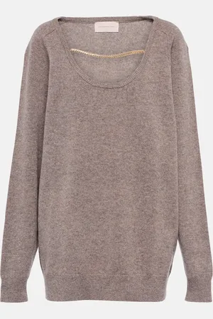 Christopher Kane Chain-detail wool sweater