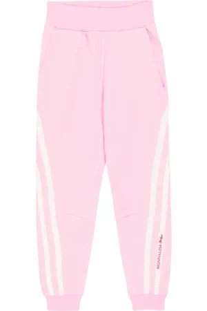 MONNALISA Striped jersey sweatpants