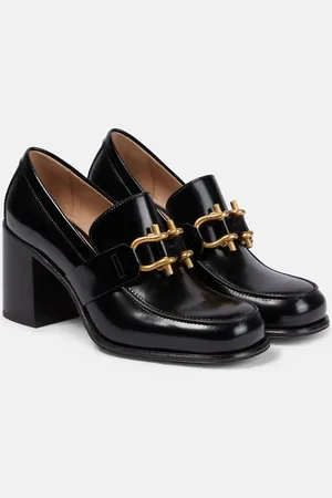 Bottega Veneta Monsieur 70 leather loafer pumps