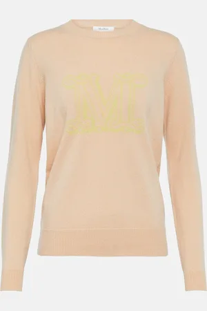 Max Mara Pamir logo cashmere sweater