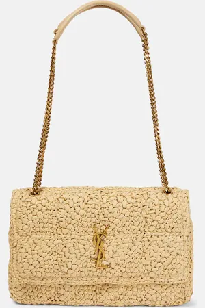 Saint Laurent Jamie Medium raffia shoulder bag