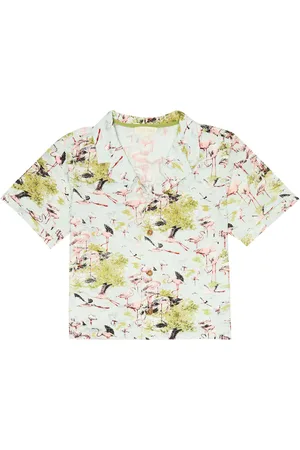 Louise Misha Alov printed cotton shirt