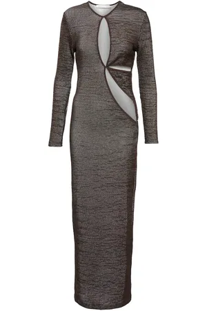 CHRISTOPHER ESBER Cutout knit maxi dress