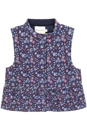 The New Society Felicity floral cotton vest
