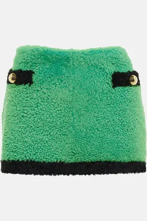 Blancha Shearling miniskirt