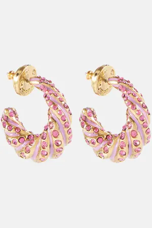 Oscar de la Renta Crystal earrings