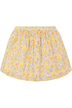Tartine Et Chocolat Floral cotton skirt