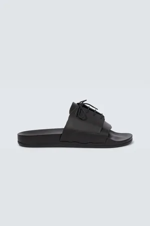 Maison Margiela Lace-up rubber slides
