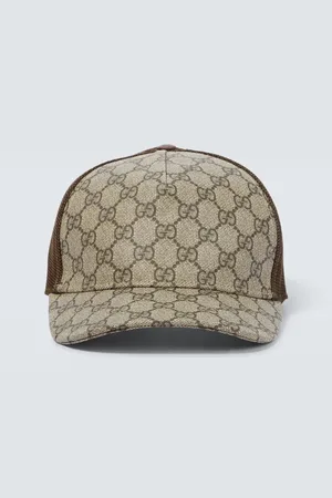 Gucci GG Supreme canvas and mesh baseball cap