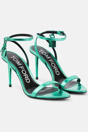 Tom Ford Padlock leather sandals