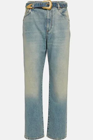 Balmain Belted straight jeans