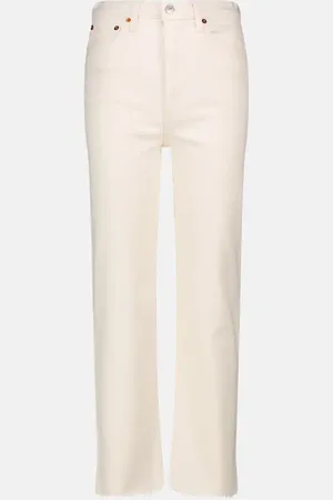 RE/DONE 70s Stove Pipe high-rise slim jeans