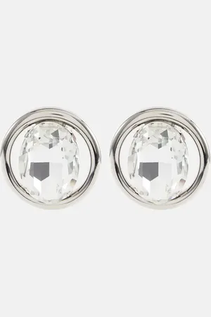 Alessandra Rich Embellished clip-on earrings