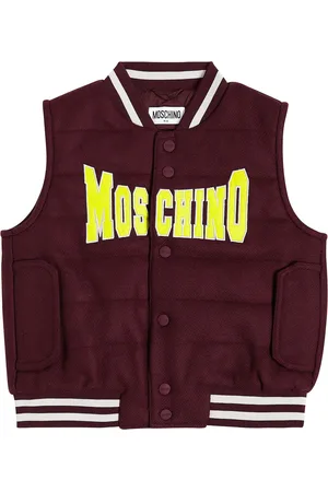 Moschino Logo padded vest