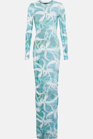 Louisa Ballou Printed maxi dress