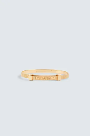 Balenciaga Force striped bracelet