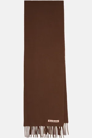 Acne Studios Fringed wool scarf