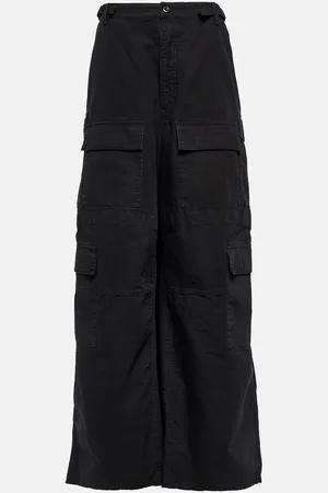 Balenciaga Cargo cotton maxi skirt
