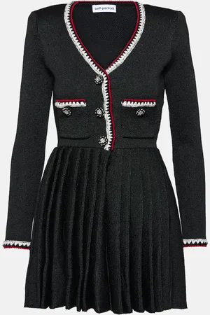 Self-Portrait Knit minidress