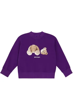Palm Angels Printed cotton jersey sweatshirt