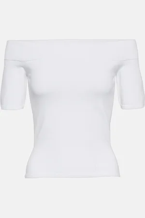 Alexander McQueen Off-shoulder top