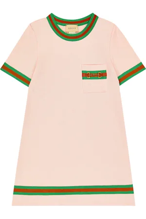Gucci Horsebit cotton jersey dress