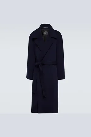 Balenciaga Belted cashmere coat